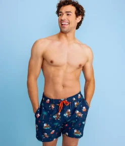 Tipsy Elves Freedom Floats Stretch Swim Trunks - 6
