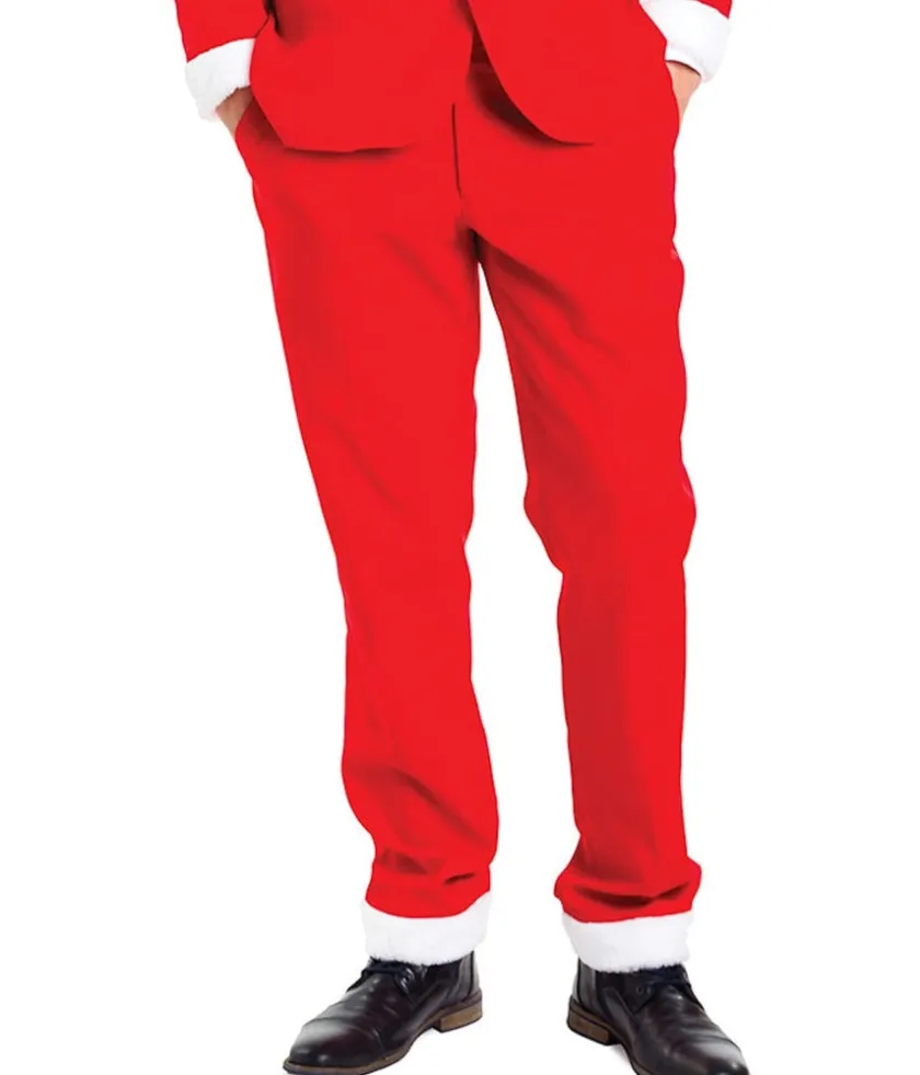 Tipsy Elves Furry Santa Suit Pants Clearance
