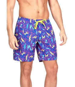Tipsy Elves Grease Lightning Stretch Swim Trunks - 7.5