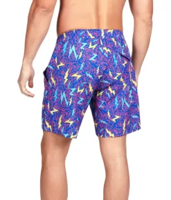 Tipsy Elves Grease Lightning Stretch Swim Trunks - 7.5