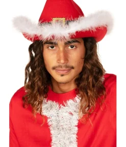 Tipsy Elves Ho Ho Howdy Santa Hat Discount