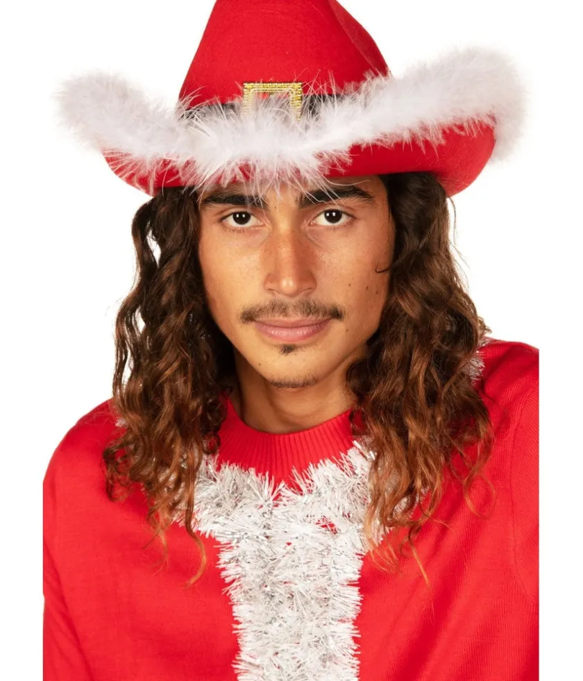 Tipsy Elves Ho Ho Howdy Santa Hat Discount