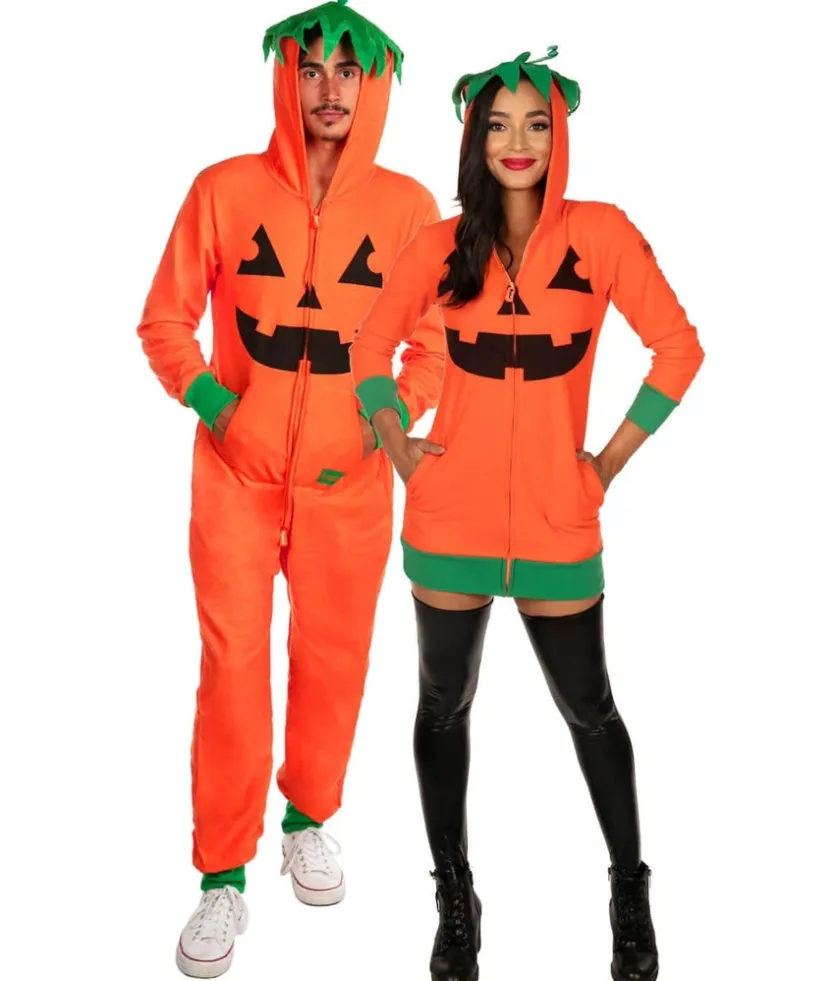 Tipsy Elves Matching Pumpkin Couples Costume Discount