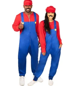 Tipsy Elves Matching Super Plumber Couples Costumes New