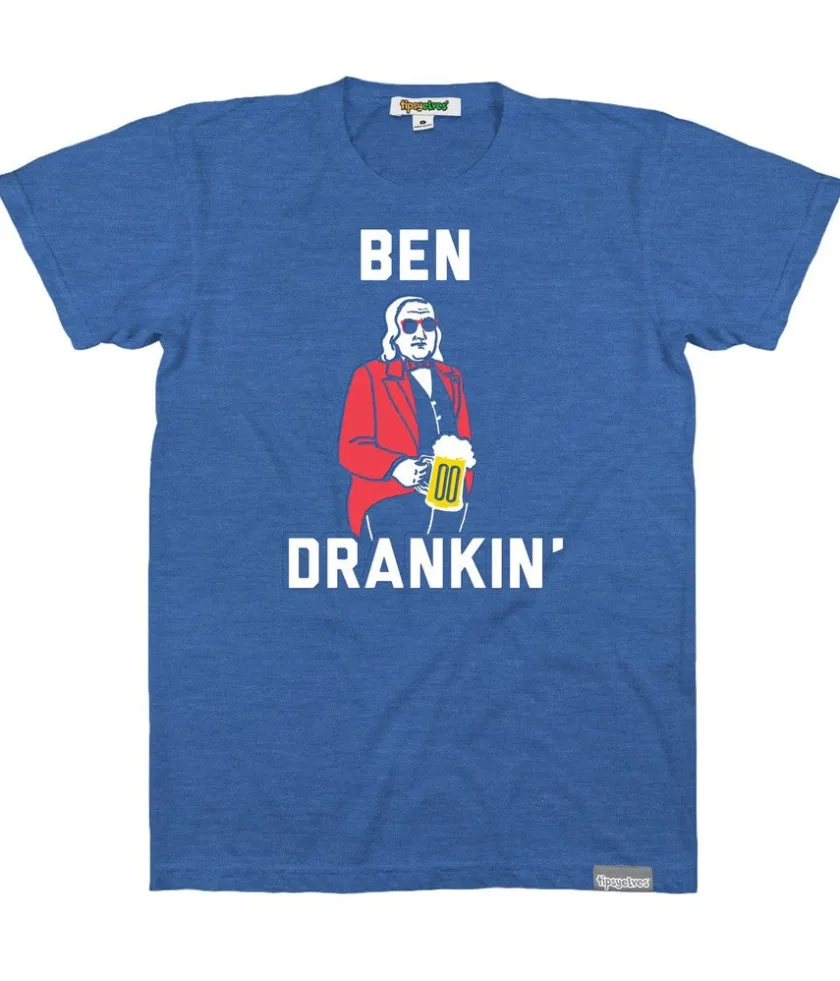 Tipsy Elves Men's Ben Drankin' Tee New