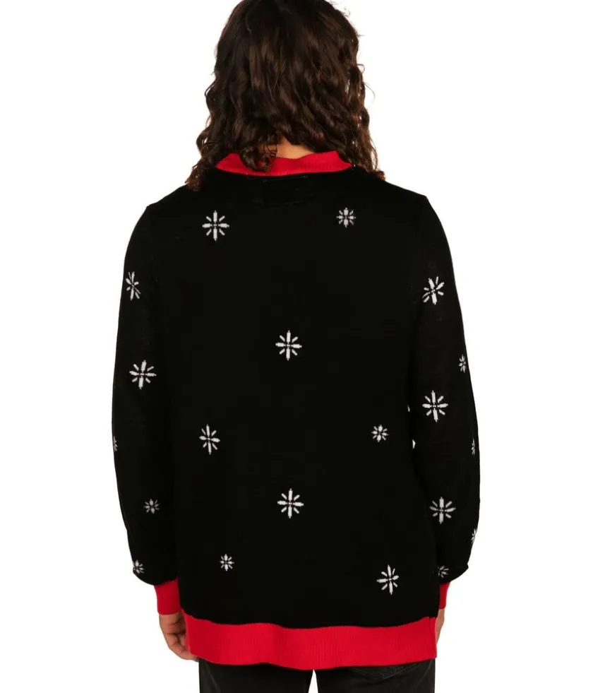 Tipsy Elves Men's Big Gift Energy Ugly Christmas Sweater