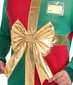 Tipsy Elves Men's Christmas Present Ugly Christmas Sweater Hot