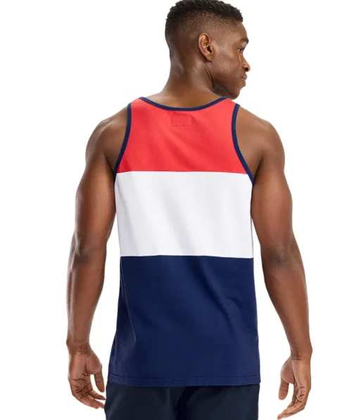 Tipsy Elves Men's Declaration of DARE Tank Top (Blue)