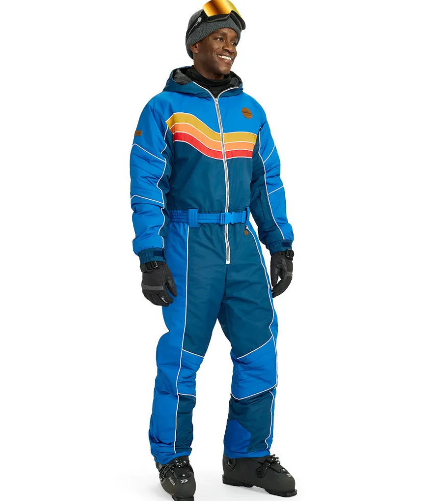 Tipsy Elves Men's Deep Blue Freeze Snow Suit Clearance