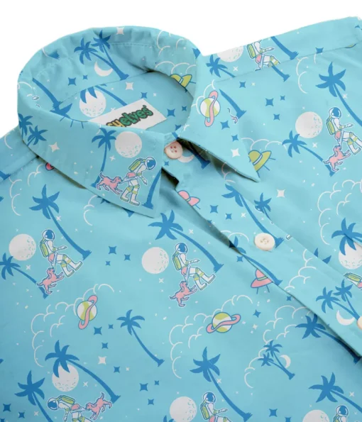 Tipsy Elves Men's Full Moon Hawaiian Shirt Discount