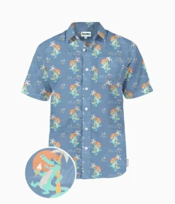 Tipsy Elves Men's Gator Flavor Hawaiian Shirt Sale