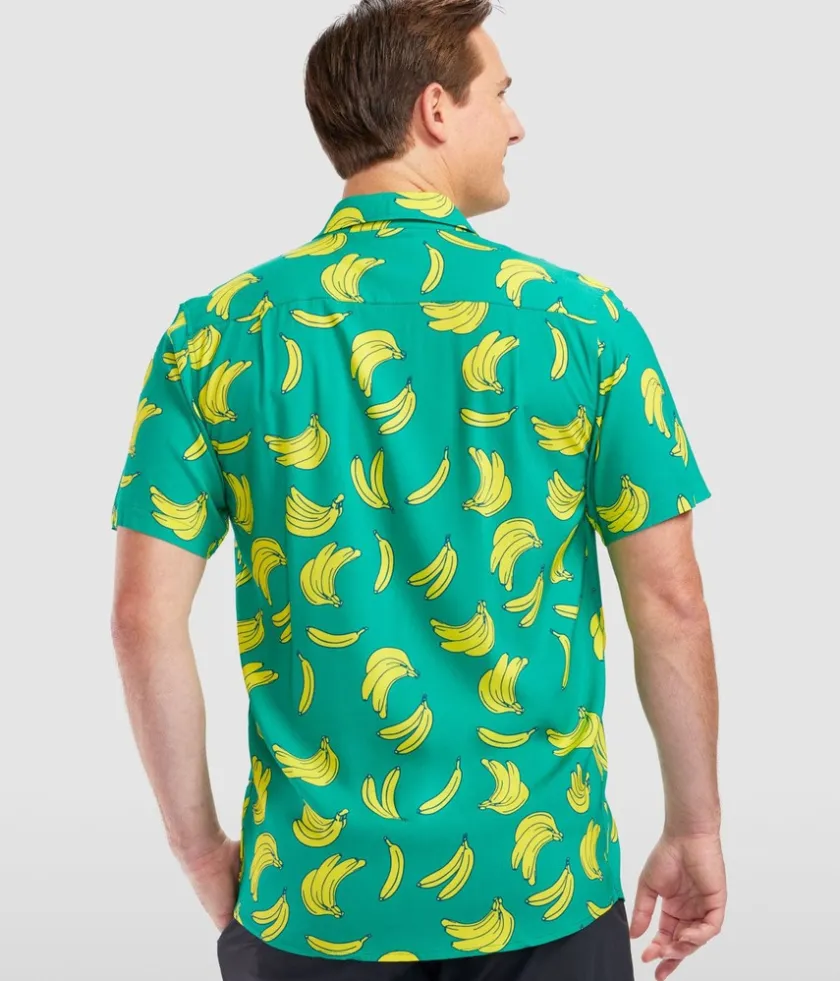 Tipsy Elves Men's Havana Banana Hawaiian Shirt Discount