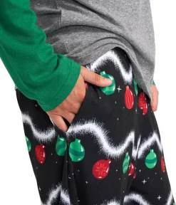 Tipsy Elves Men's Jingle Balls Pajama Set Outlet