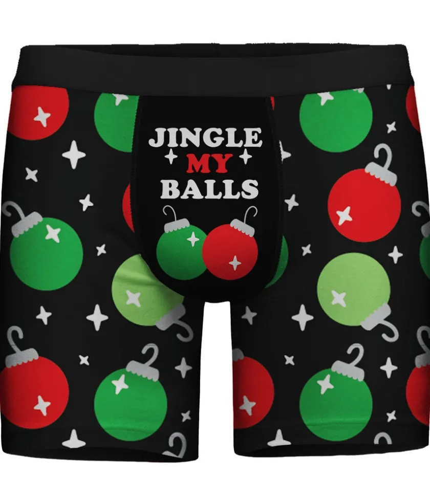 Tipsy Elves Men's Jingle My Balls Boxer Briefs Outlet