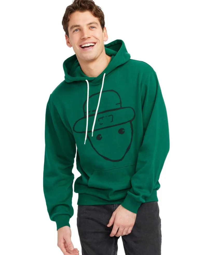 Tipsy Elves Men's Leprechaun Sketch Hoodie Outlet