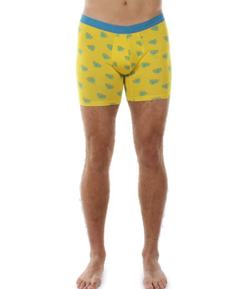 Tipsy Elves Men's Menorah Boxer Briefs Discount
