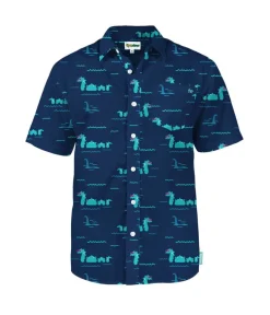 Tipsy Elves Men's Nothin' But Nessy Hawaiian Shirt Outlet