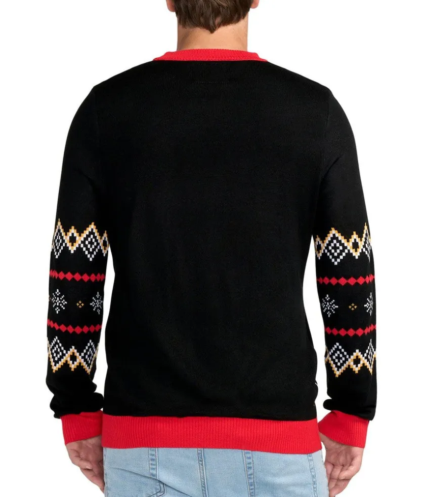 Tipsy Elves Men's Nut Up or Shut Up Ugly Christmas Sweater