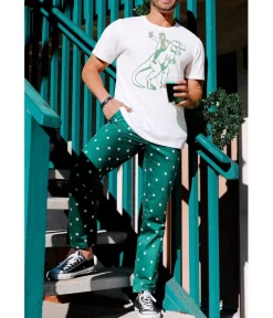 Tipsy Elves Men's Paddy Party Pants New