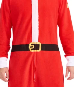 Tipsy Elves Men's Santa Jumpsuit With Fur Online