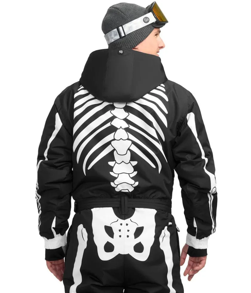 Tipsy Elves Men's Skeleton Ski Suit Clearance