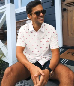 Tipsy Elves Men's USA Grand Ol' Flag Button Down Shirt Discount