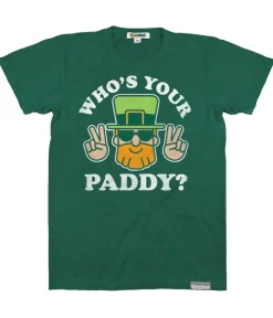 Tipsy Elves Men's Who's Your Paddy Tee Clearance