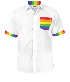 Tipsy Elves Pocket O' Pride Button Down Shirt Best