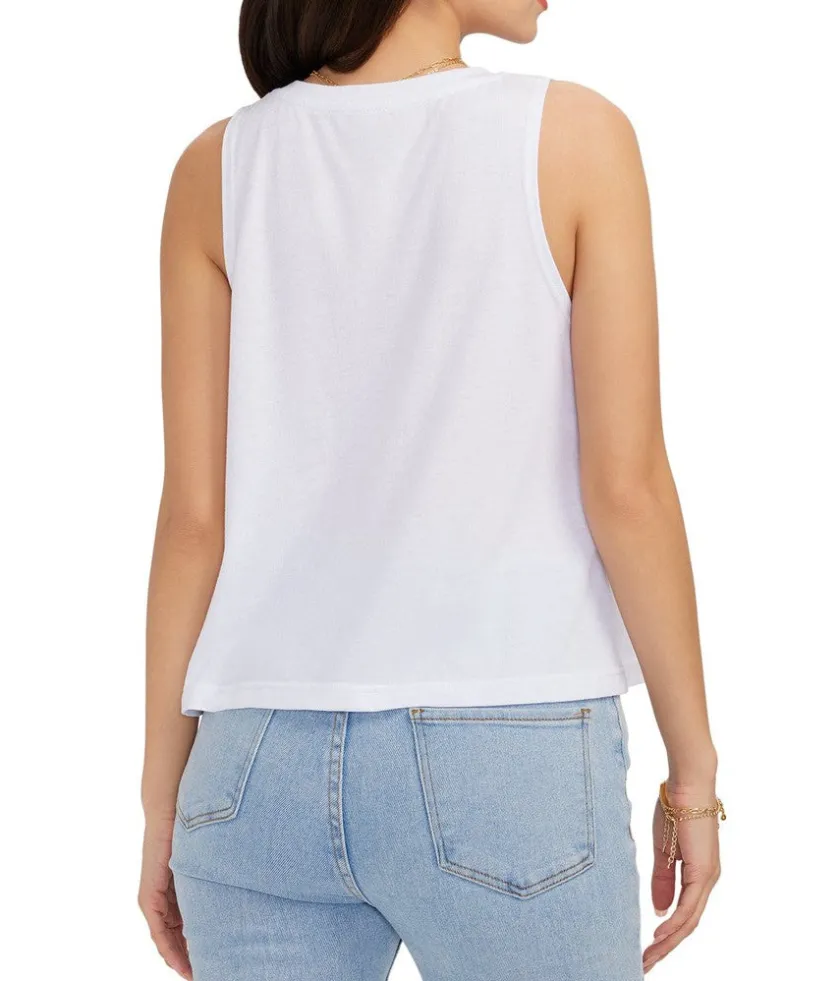 Tipsy Elves Pride Peace Sequin Cropped Tank Top