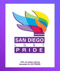 Tipsy Elves Pride Peace Sequin Cropped Tank Top