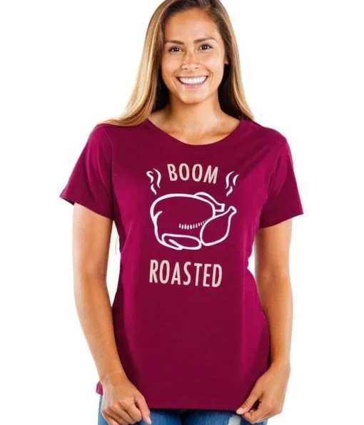 Tipsy Elves Women's Boom Roasted Tee Discount