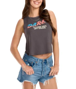 Tipsy Elves Women's Declaration of DARE Tank Top Hot