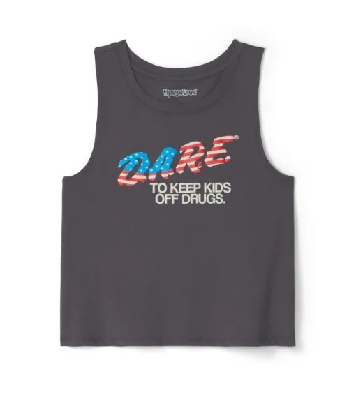 Tipsy Elves Women's Declaration of DARE Tank Top Hot