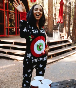 Tipsy Elves Women's Drinking Game Jumpsuit