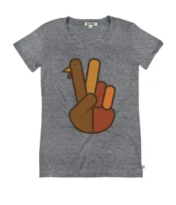 Tipsy Elves Women's Peace of Turkey Tee Sale