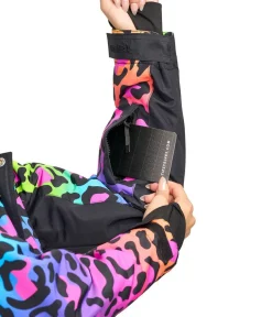 Tipsy Elves Women's 90's Leopard Snow Suit Hot