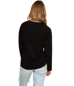 Tipsy Elves Women's Sassy Lassie Long Sleeve Shirt Hot