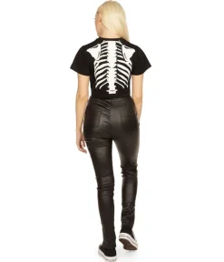 Tipsy Elves Women's Skeleton Crop Top Discount
