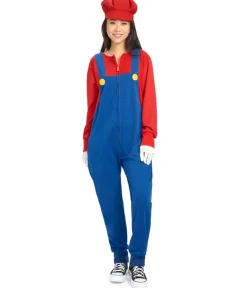 Tipsy Elves Women's Super Plumber Costume Hot